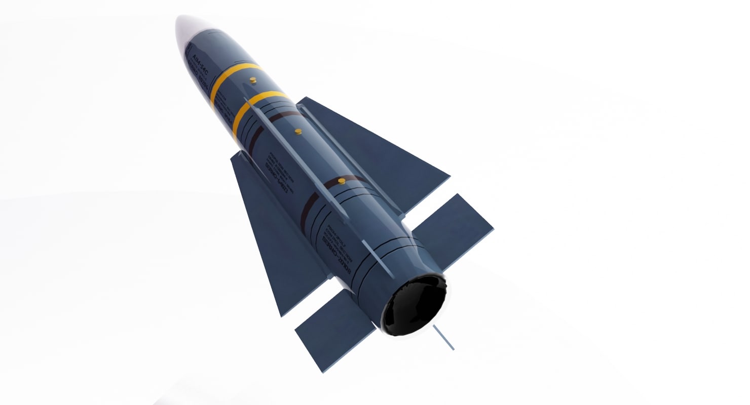 AIM-54 C Phoenix 3D model