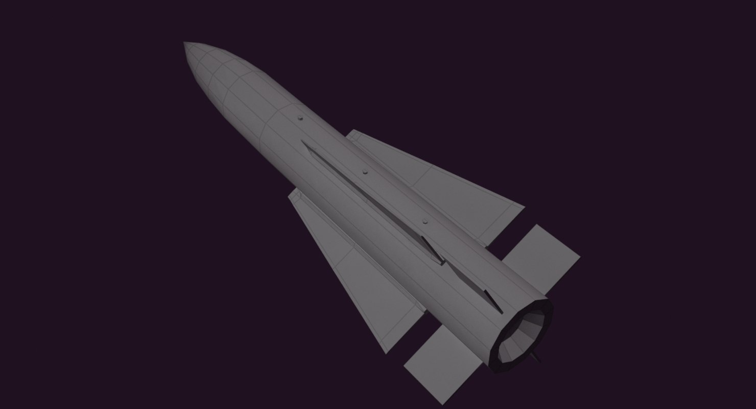 AIM-54 C Phoenix 3D model