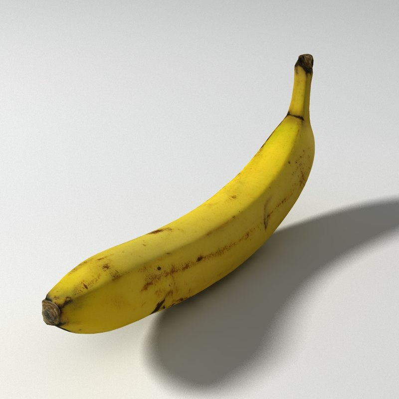 Banana 3D model