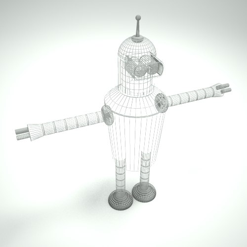 Bender 3D model