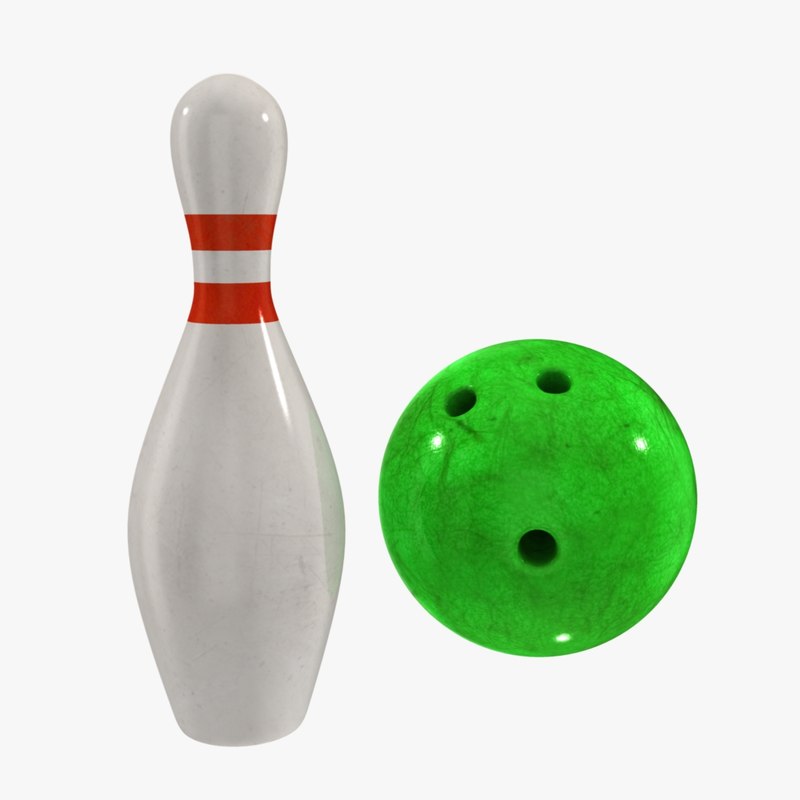Bowling Set 3D model