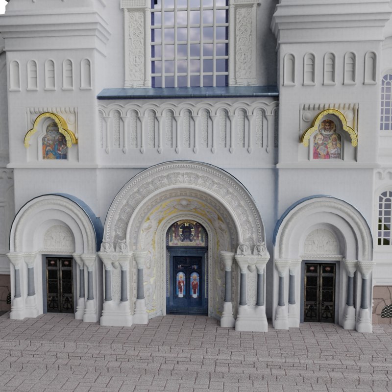 Cathedral 3D model