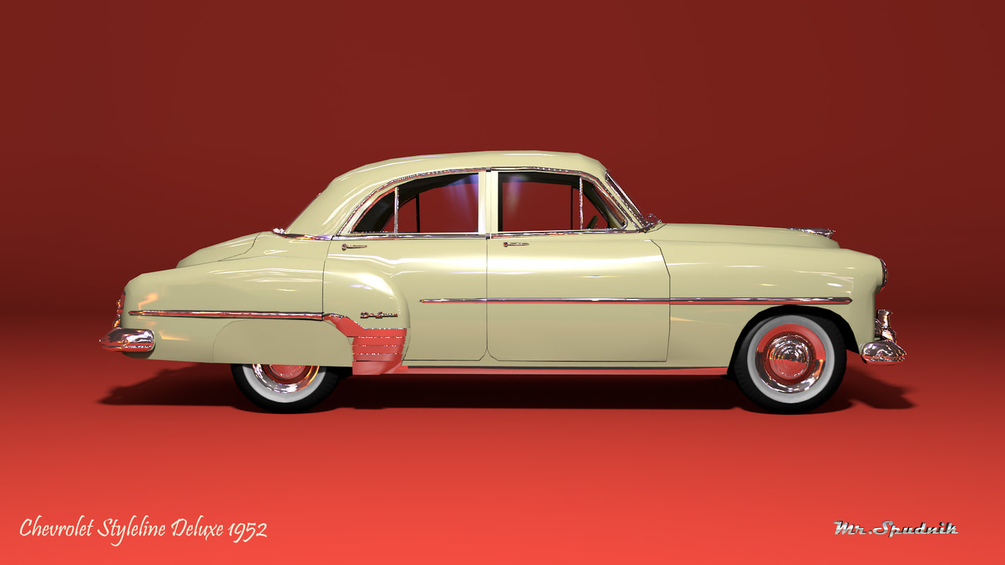 Chevrolet Styleline Deluxe 3D model