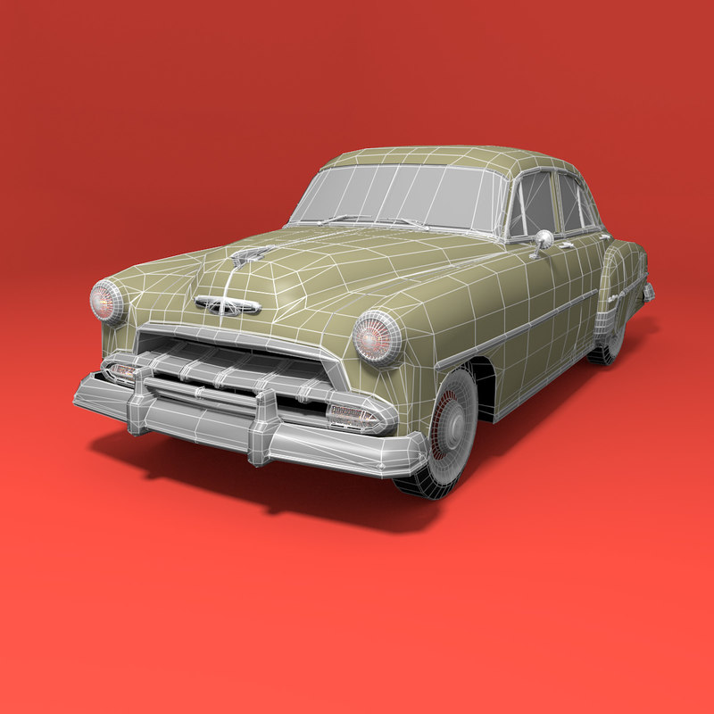 Chevrolet Styleline Deluxe 3D model