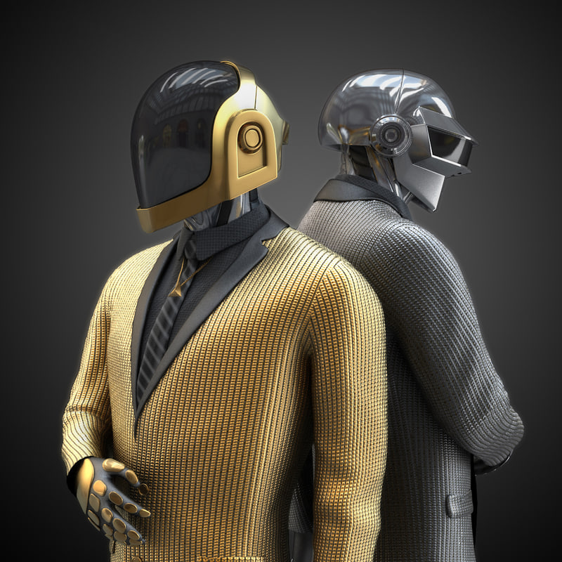 Daft Punk 3D model