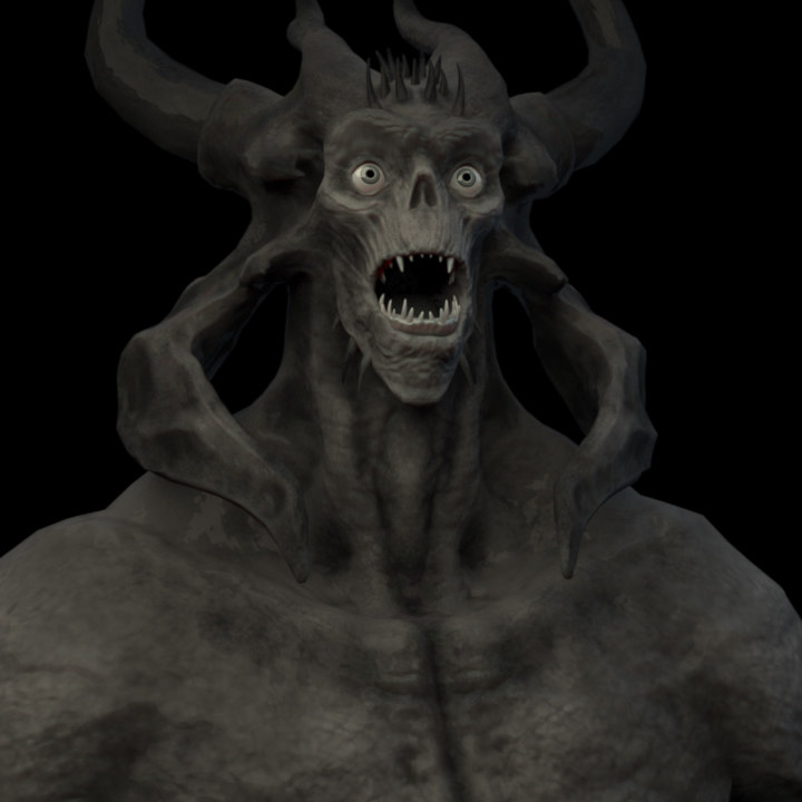 Demon Rigged 3D model