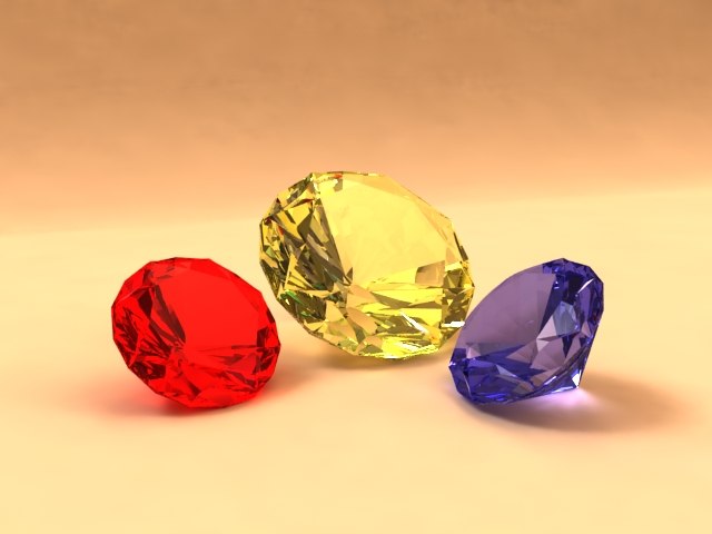 Diamonds 3D model