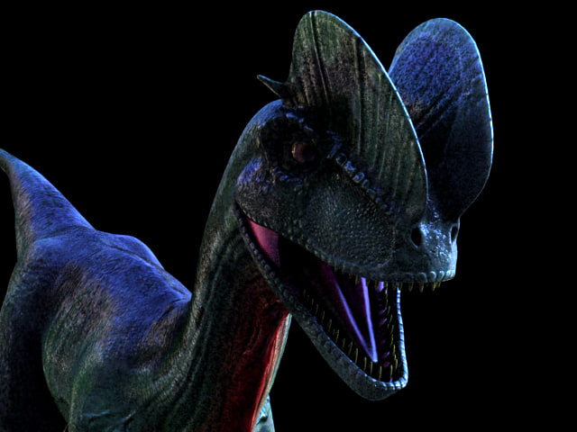 Dilophosaurus 3D model