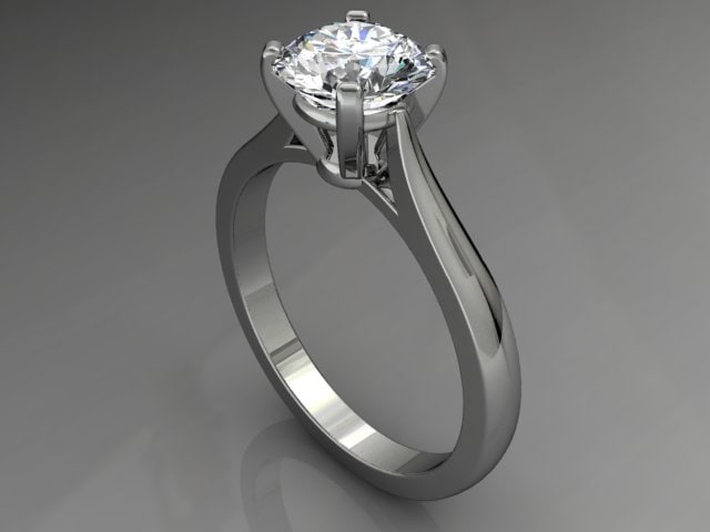 Engagement Ring 3D model