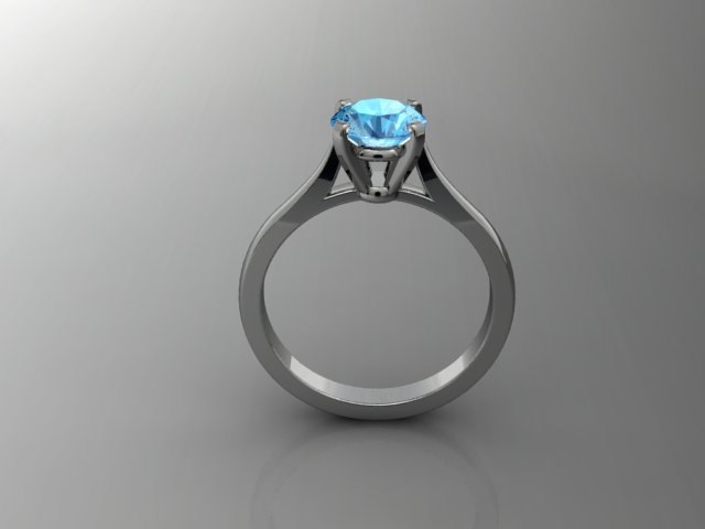 Engagement Ring 3D model