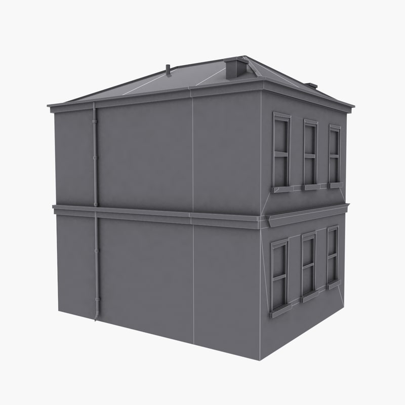 Abandoned House 3D model