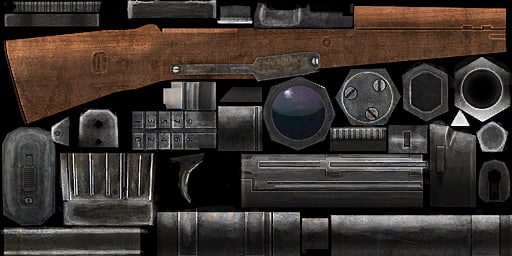 Gewehr 43 rifle 3D model