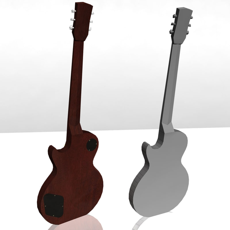 Gibson Les Paul Guitar 3D model