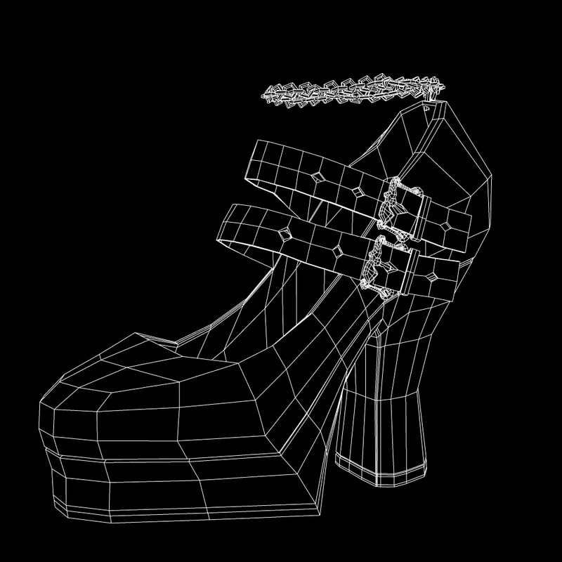 Goth Heels 3D model