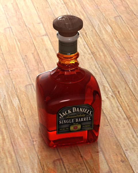Jack Daniel 3D model