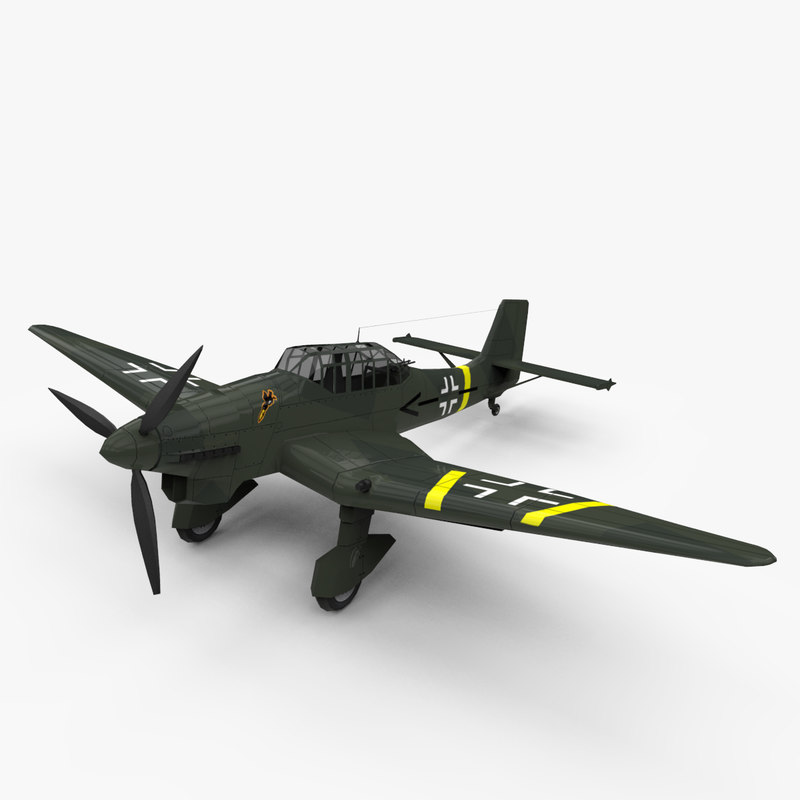Junkers Ju 87 3D model