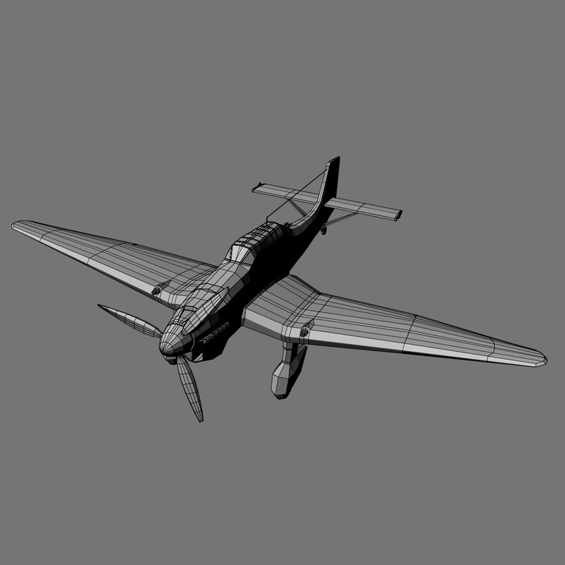 Junkers Ju 87 3D model