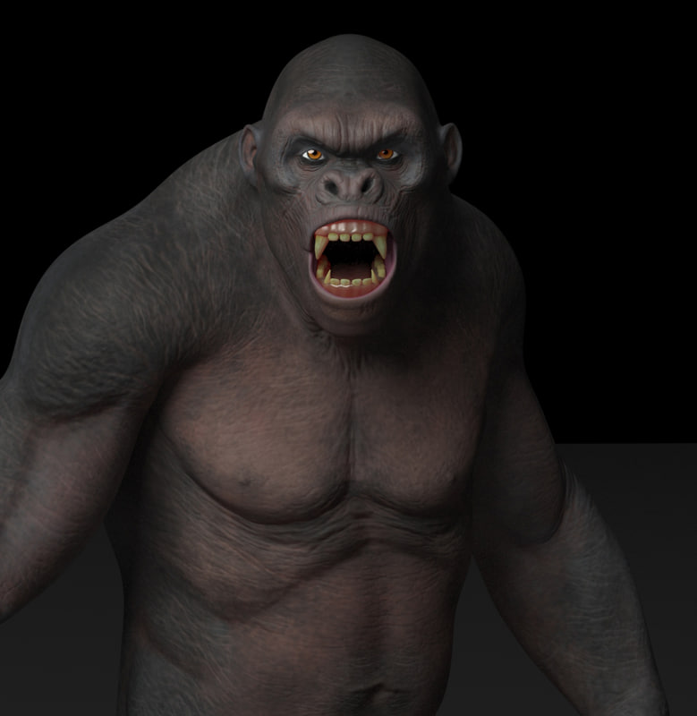 King Kong 3D model