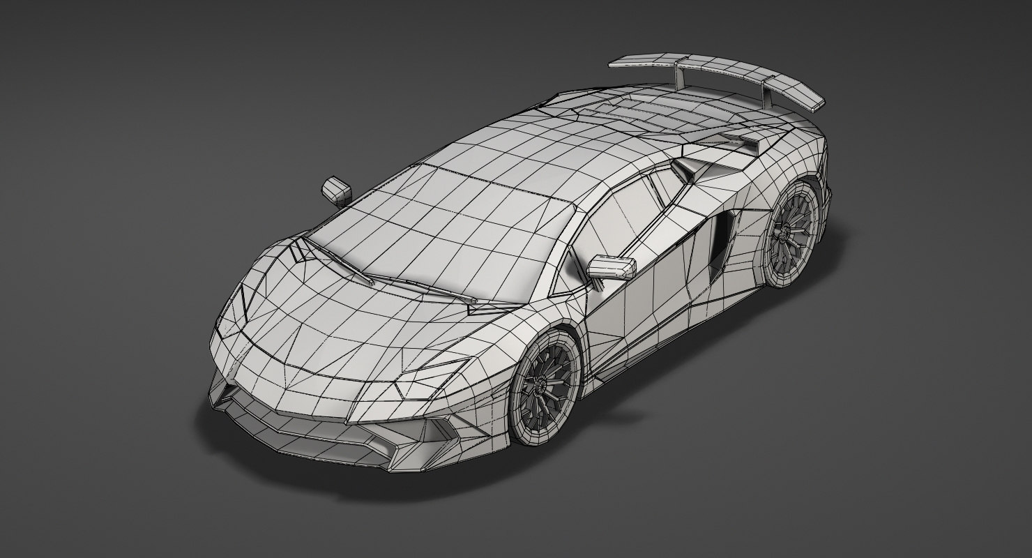 Lamborghini Aventador LP 750-4 Superveloce 3D model