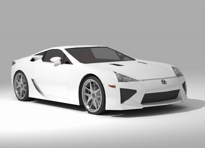 Lexus LFA 3D model