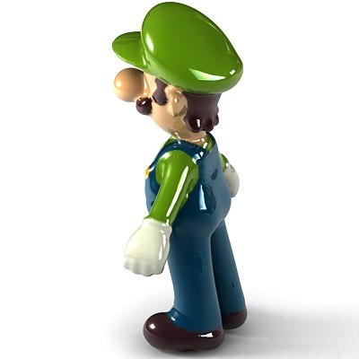 Luigi 3D model
