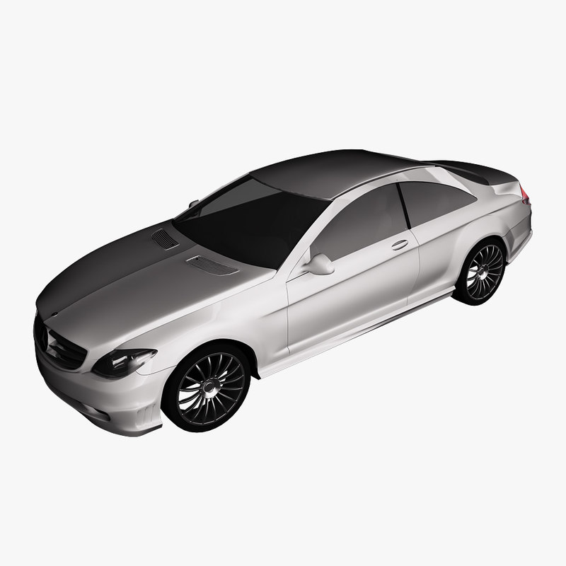 Mercedes-Benz CL600 2007 3D model