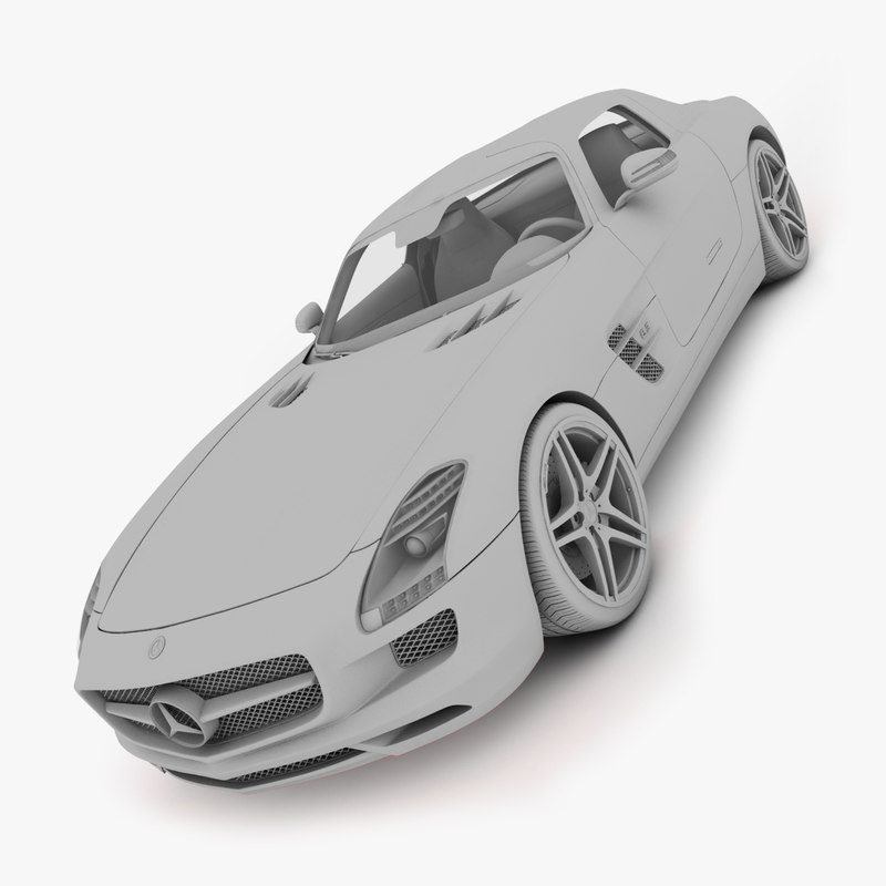 Mercedes Benz SLS AMG 2011 3D model