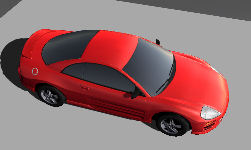 Mitsubishi Eclipse 3D model