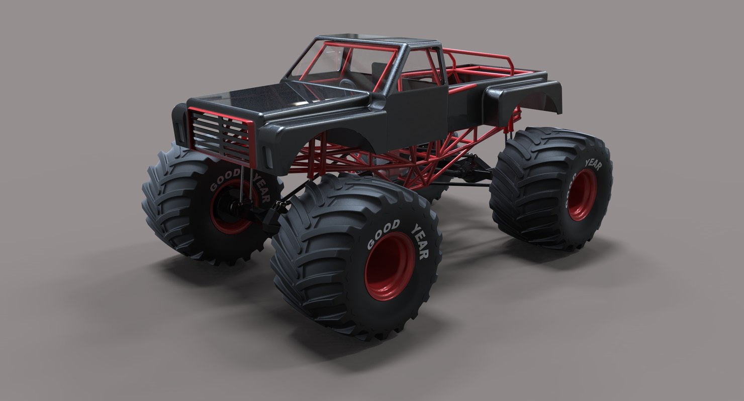 Truck 3d Model Free Download