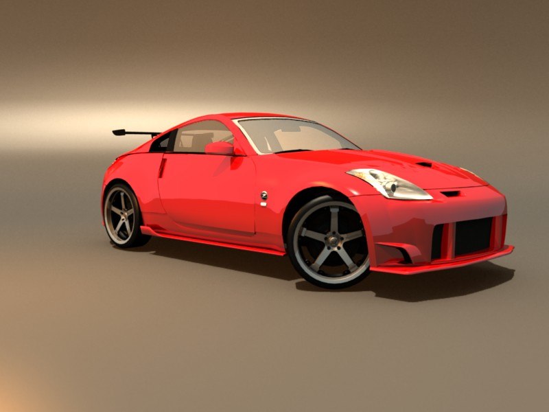 Nissan 350z 3D model