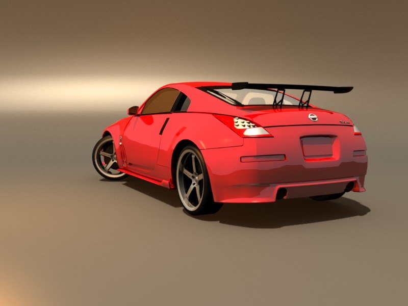 Nissan 350z 3D model