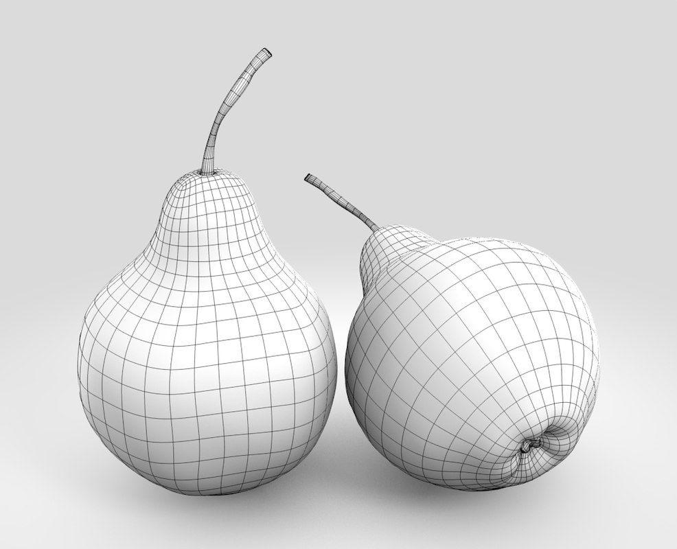 Pear 3D model