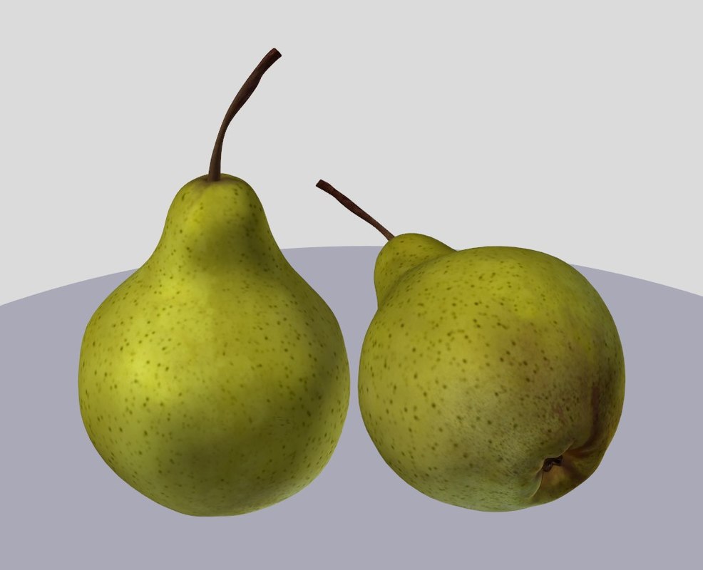 Pear 3D model