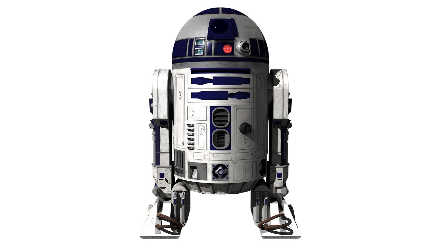 R2-D2 3D model