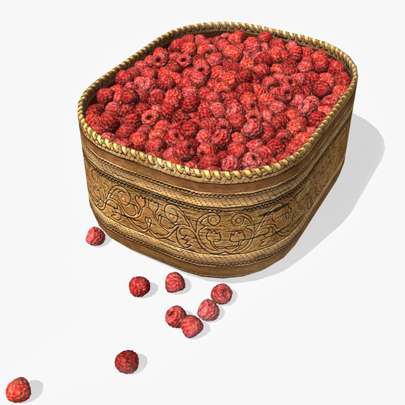 Raspberry Birch Box 3D model