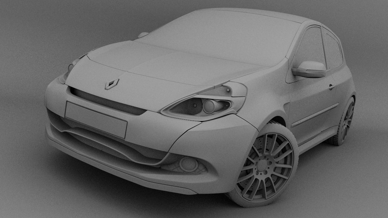 Renault Clio Sport 3D model