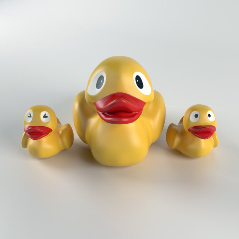 Rubber Duck 3d Model Download For Free