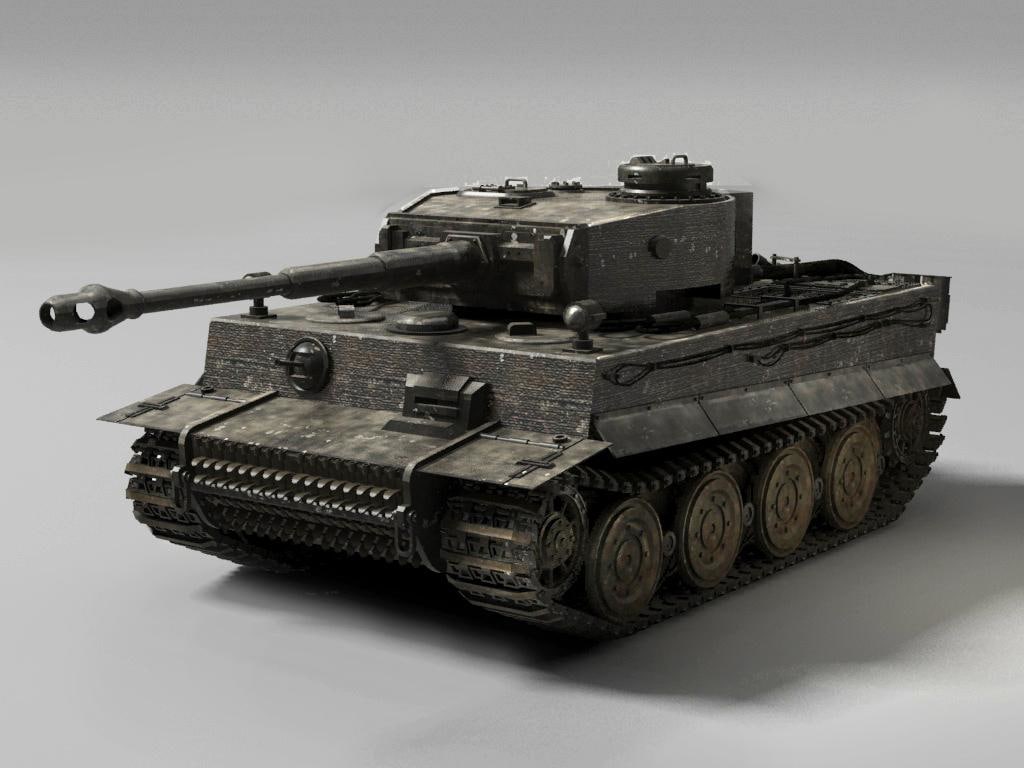 Tiger Tank 3D model