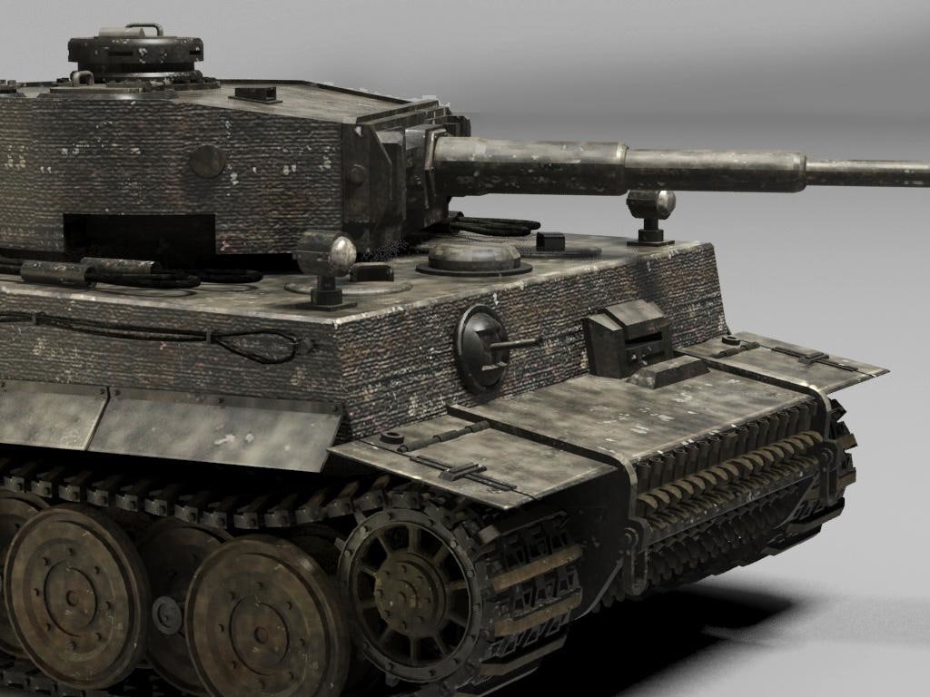 Tiger Tank 3D model