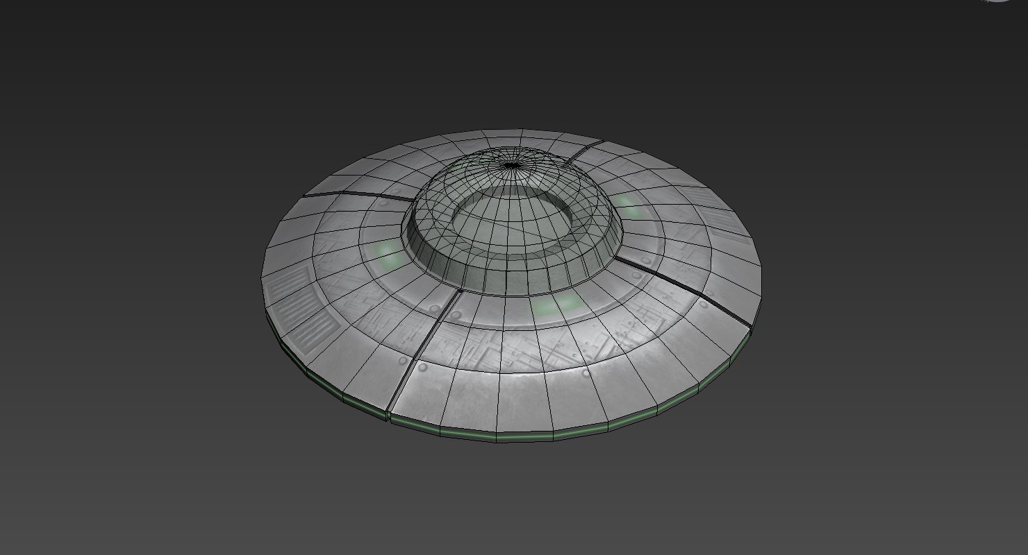 UFO 3D model
