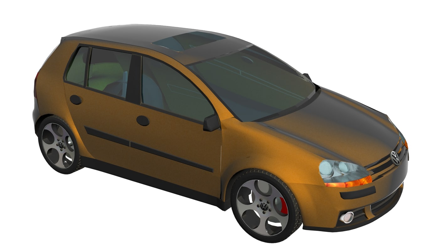 Volkswagen Golf 3D model