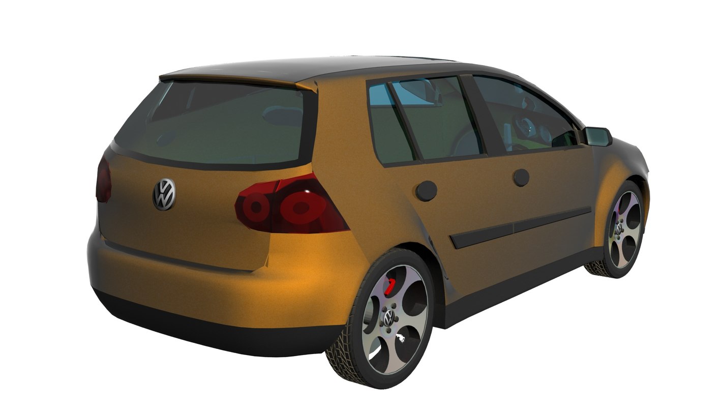 Volkswagen Golf 3D model