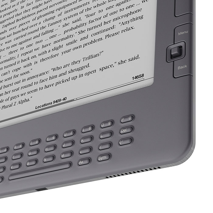 Amazon Kindle ebook 3D model