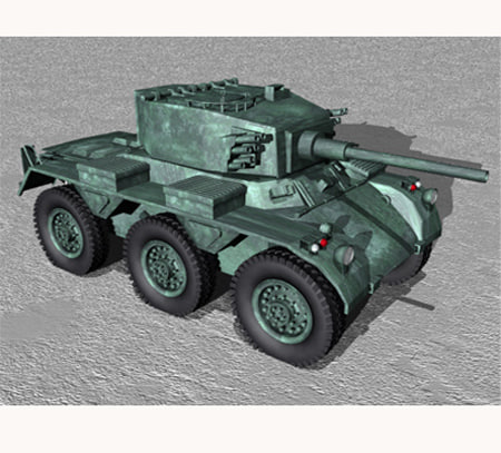 Amoured Tank 3D model