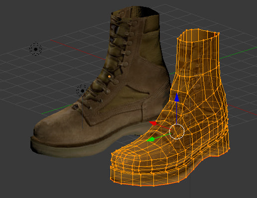 Army boots - Free 3D models