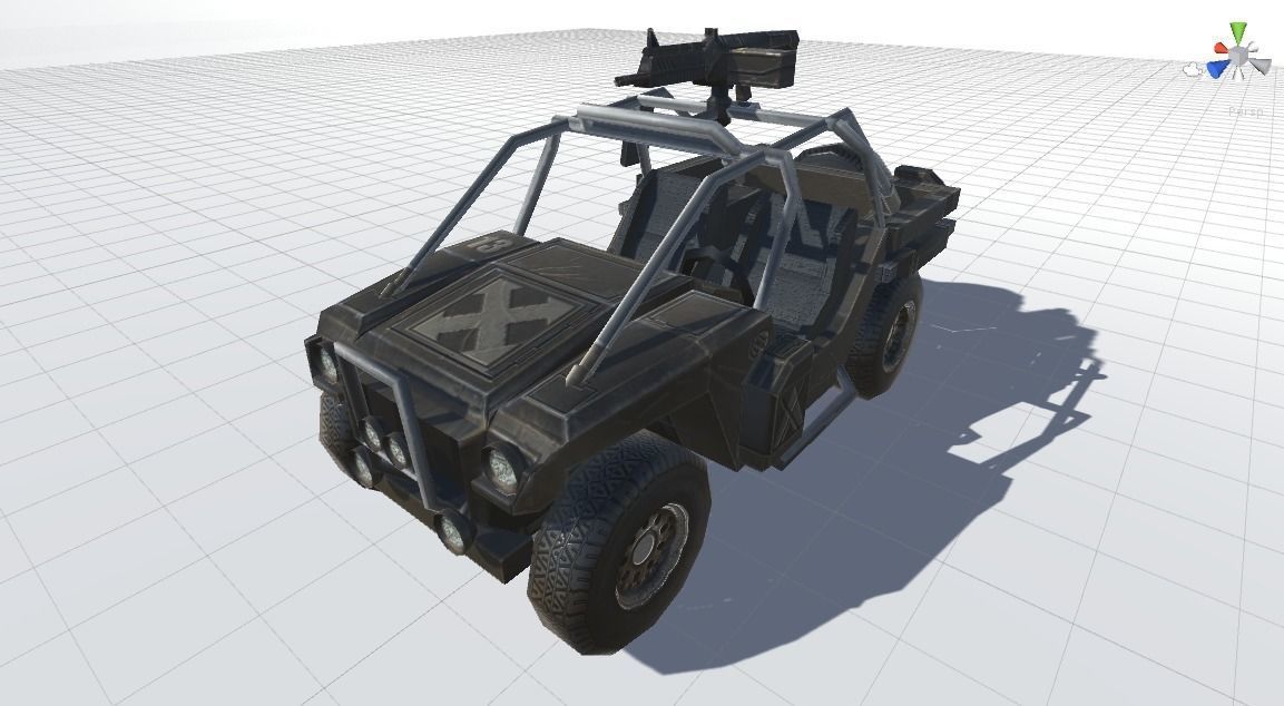 Combat ATV 3D model