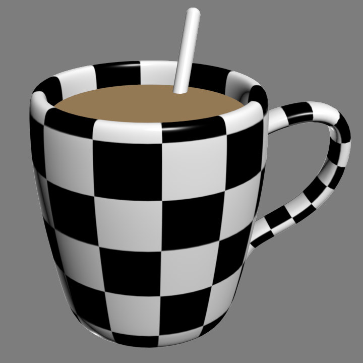 Cup of coffee 3D model