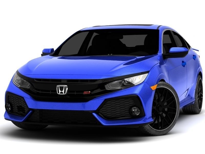 Honda Civic Si HQ 3D model