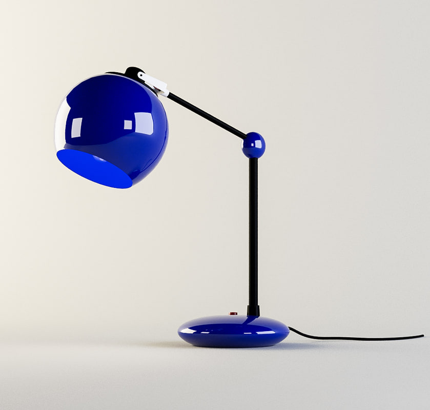 Desk lamp 3D model