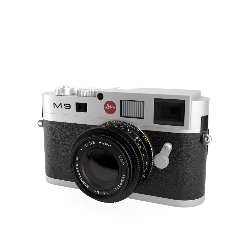 Leica M9 Digital Camera 3D model